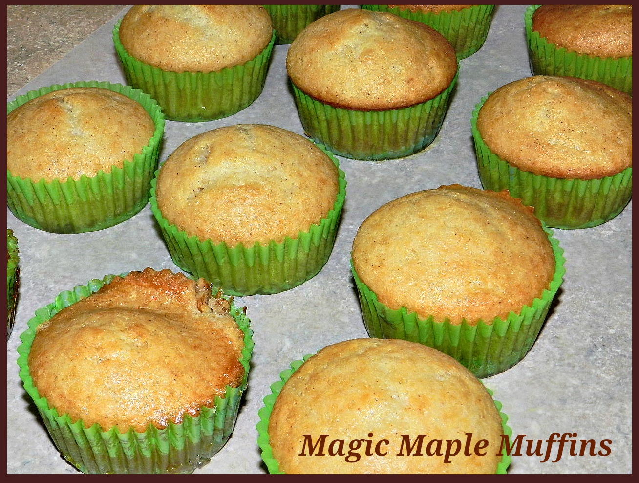 Magic Maple Muffins 