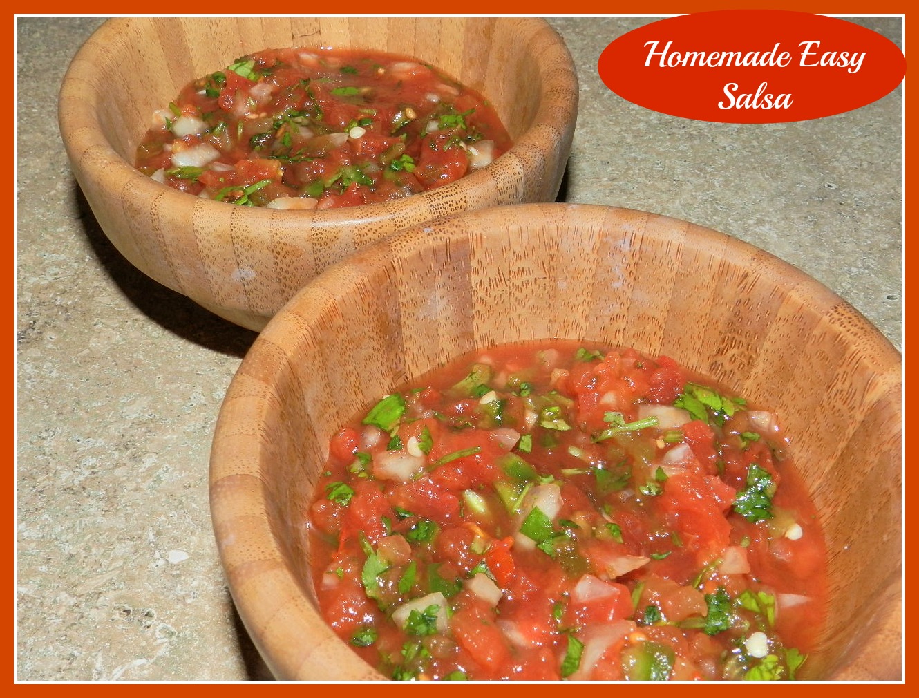 Homemade Easy Salsa