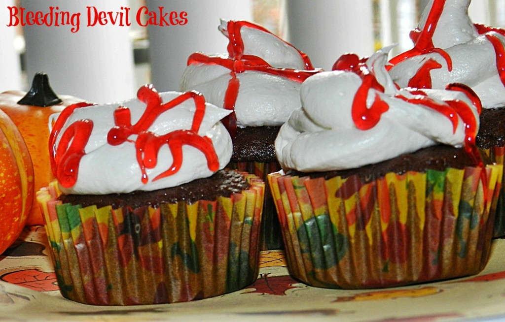 Bleeding Devil Cakes