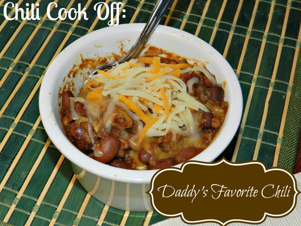 A Chili Cook Off for #SundaySupper - Momma's Meals