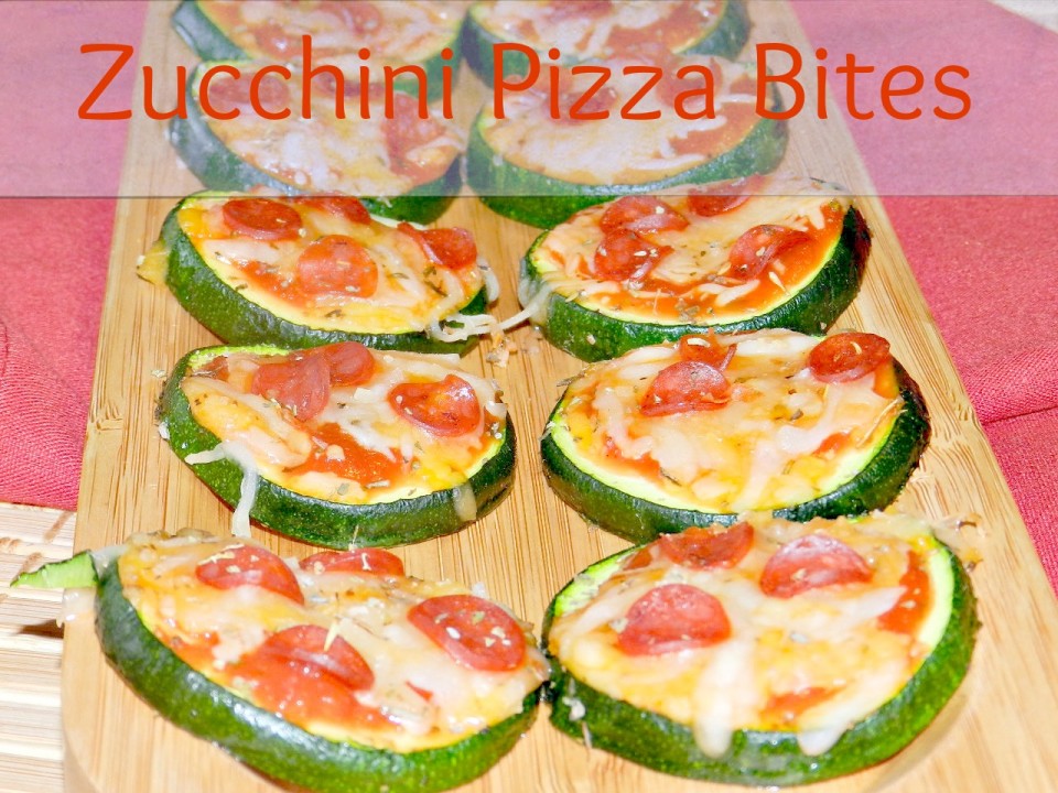 Zucchini Pizza Bites