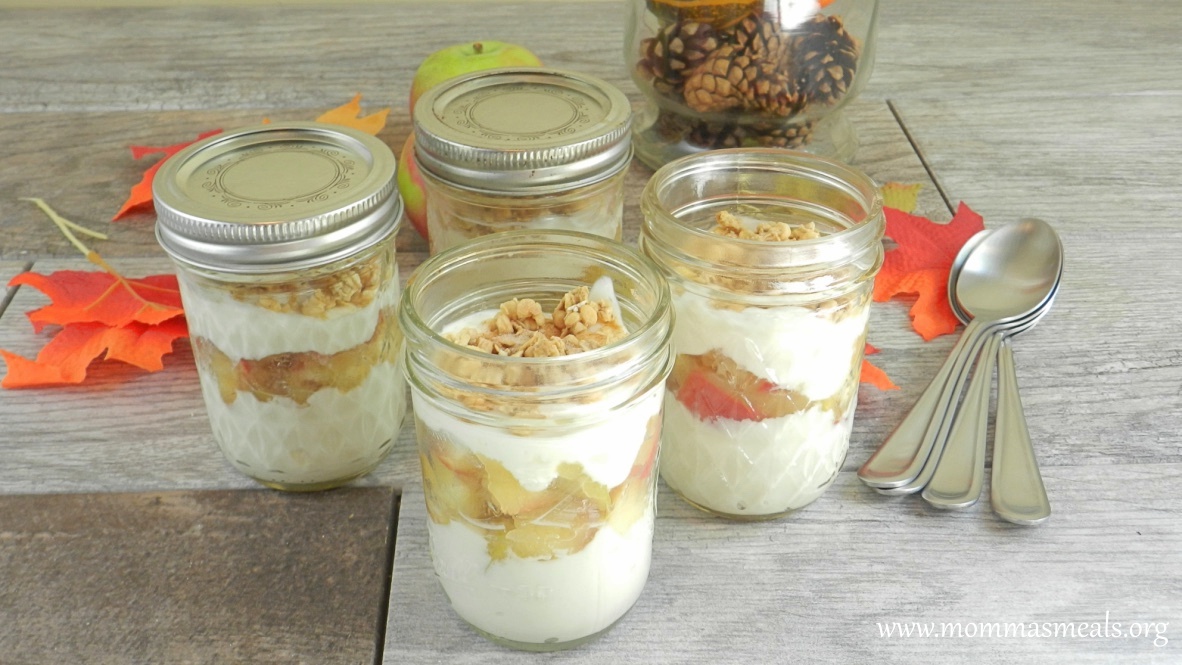 Easy Apple & Yogurt Parfaits