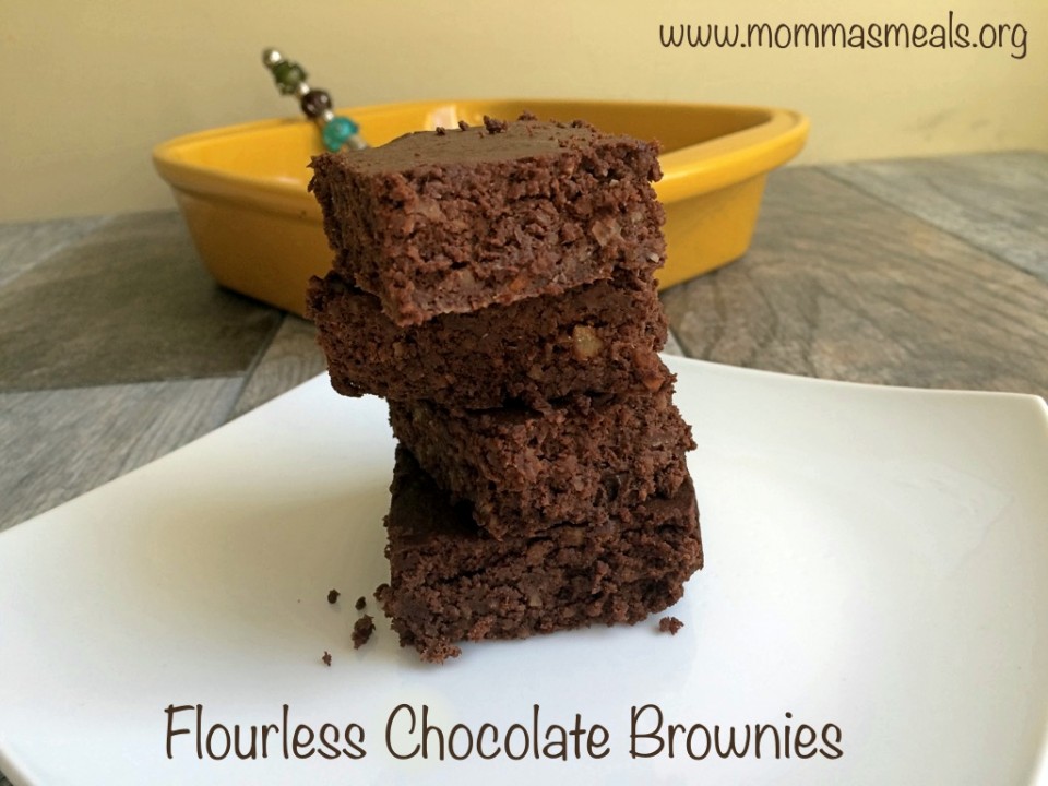Flourless Chocolate Brownies 