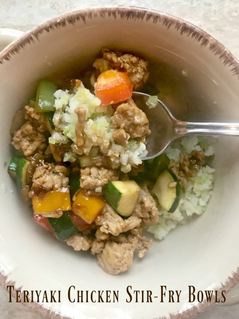 Teriyaki Chicken Stir-Fry Bowls - Momma's Meals